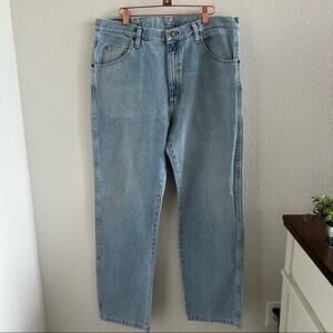 Wrangler Men’s Jeans Regular Fit 36X32 Work Denim Man Jeans